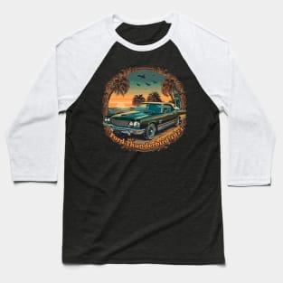 Ford Thunderbird 1971 - Classic Car Vector Design Baseball T-Shirt